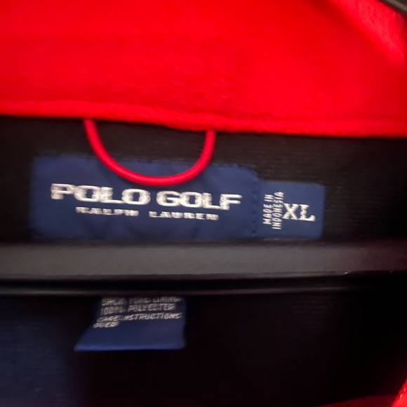 Men’s Polo Golf Vest red XL - Picture 3 of 8